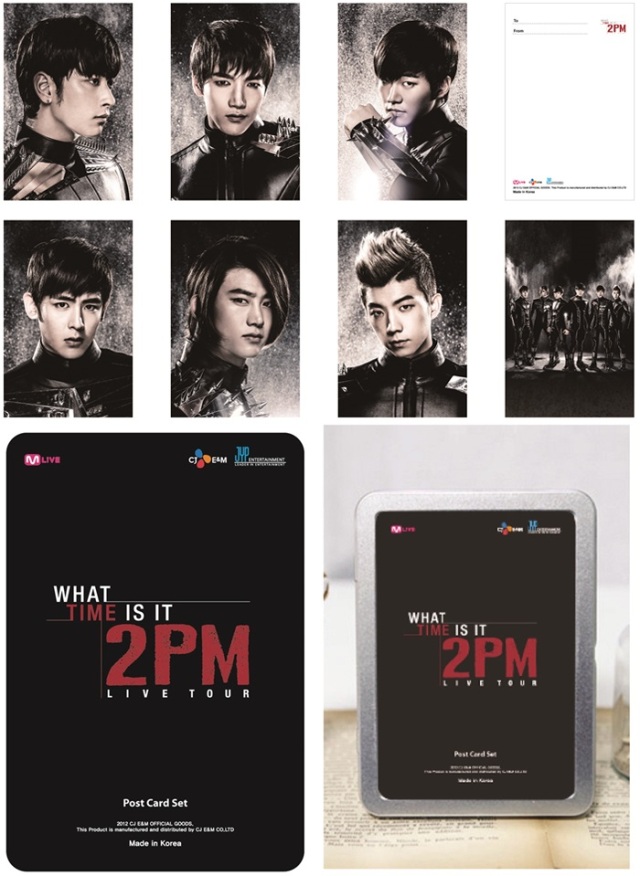2PM Postcard Set