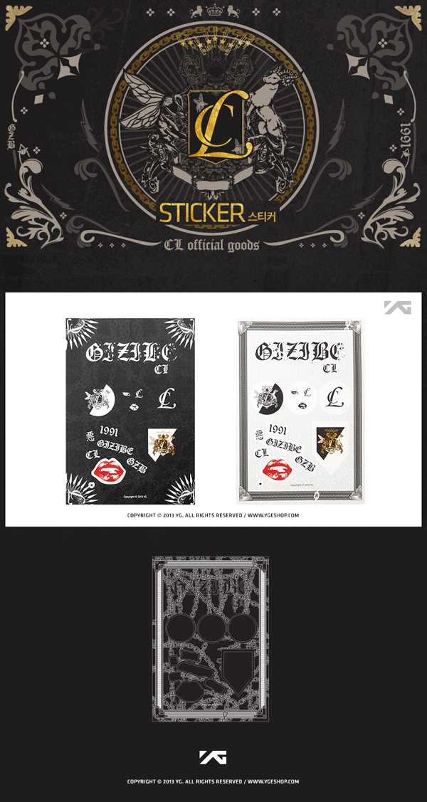CL GZB Sticker Set