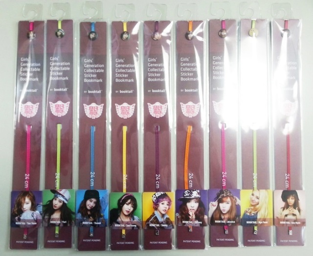 Girls' Generation Collectable Sticker Bookmark