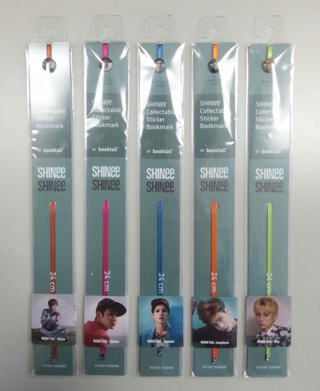 SHINee Collectable Sticker Bookmark